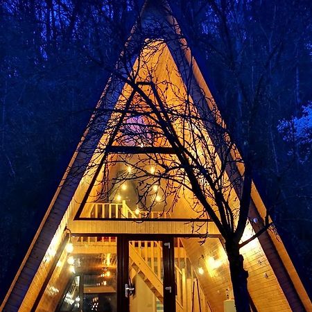Casa - Cabana Tip A Frame, Cerna, Vaideeni, Valcea Cerna  Bagian luar foto