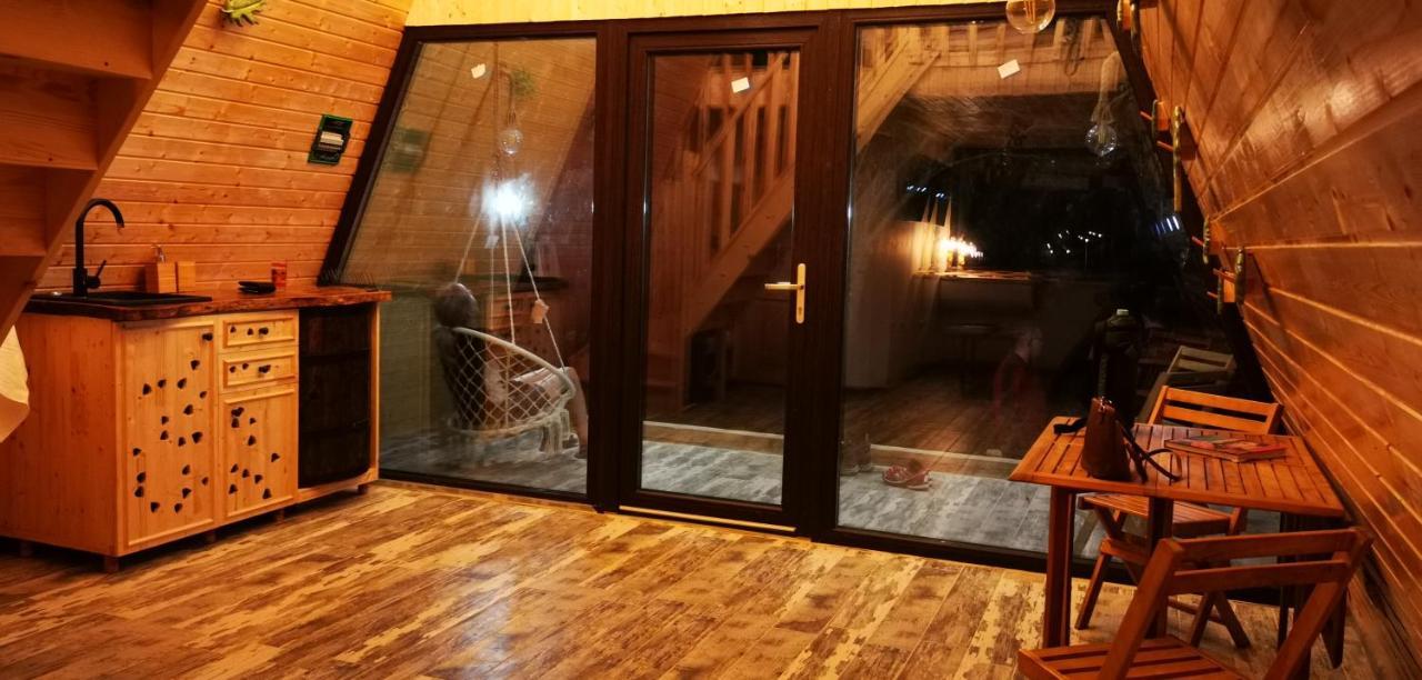 Casa - Cabana Tip A Frame, Cerna, Vaideeni, Valcea Cerna  Bagian luar foto