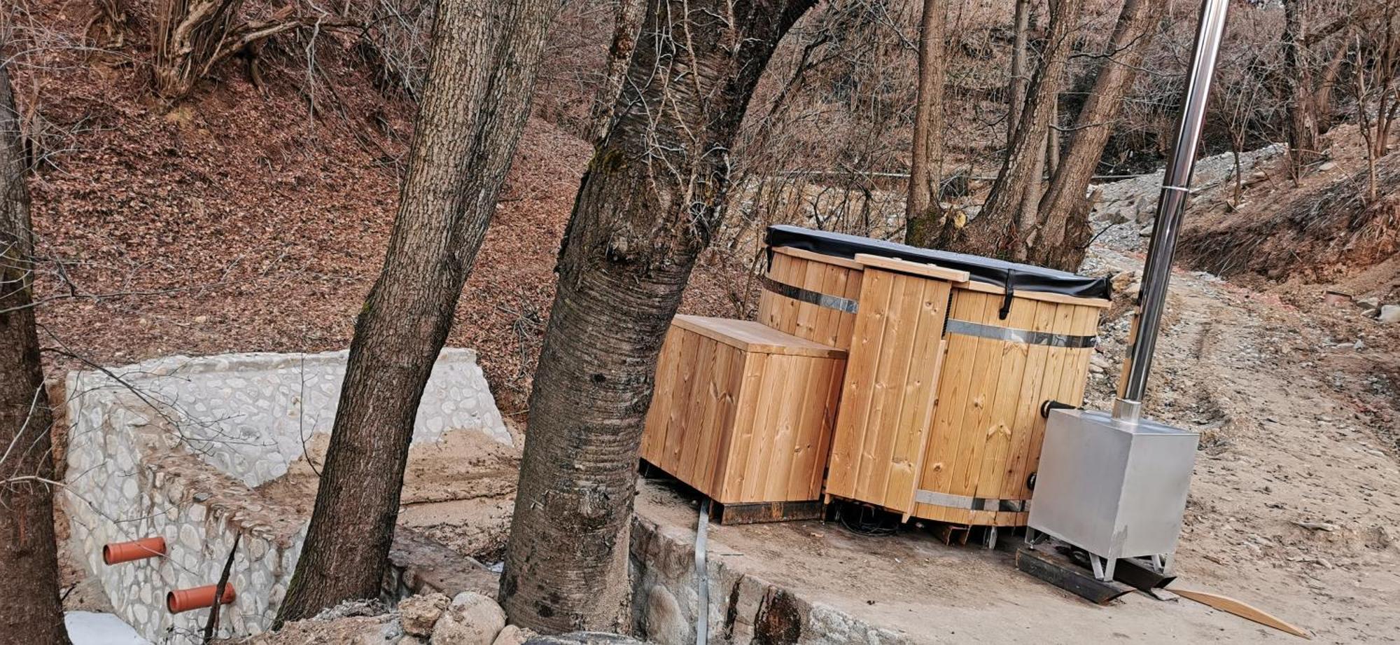 Casa - Cabana Tip A Frame, Cerna, Vaideeni, Valcea Cerna  Bagian luar foto